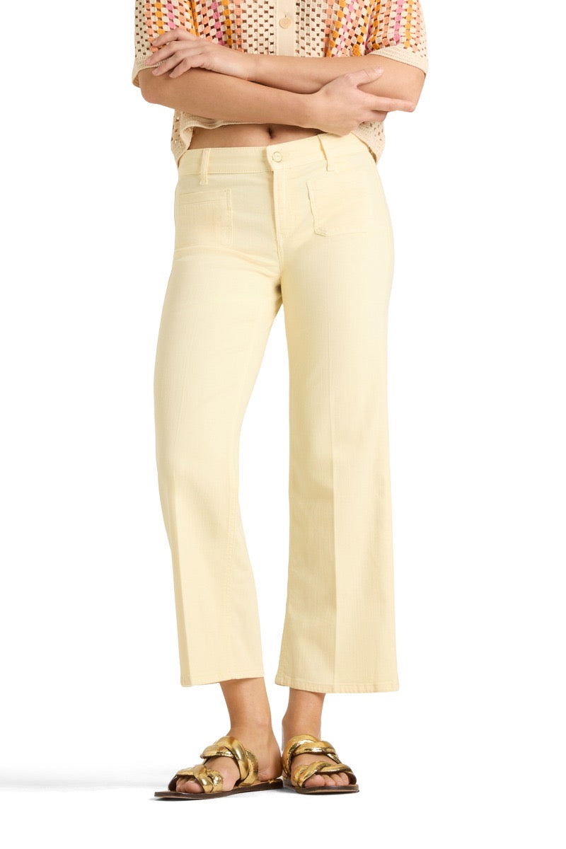 Cambio Tess pocket/cropped - gelb