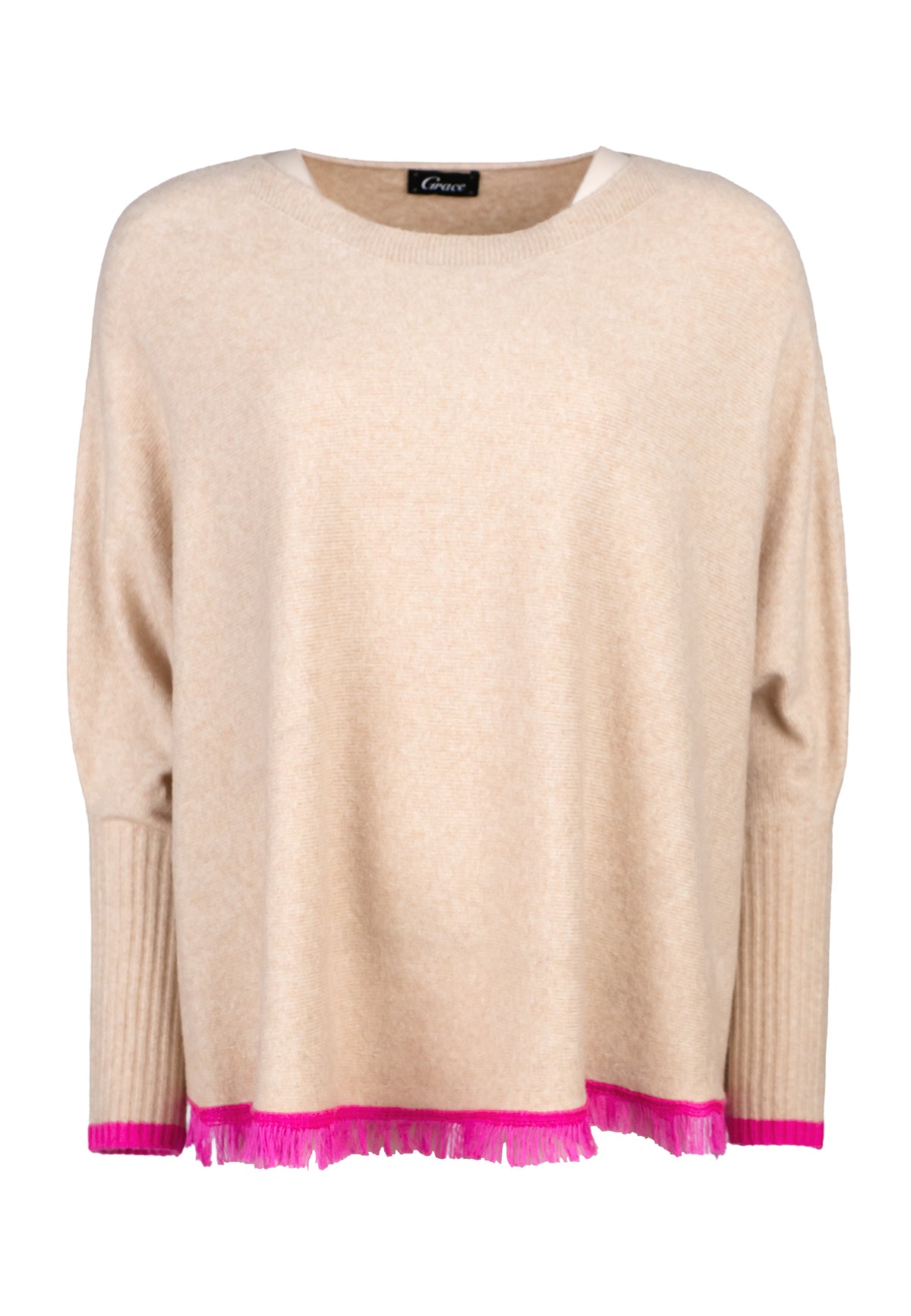 Grace Fashion Franzenpulli oversized