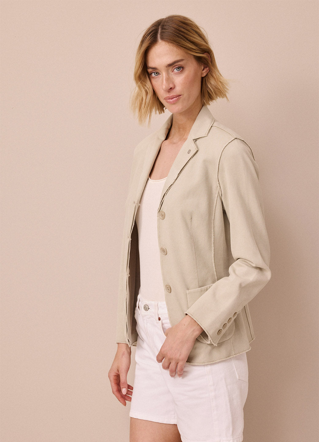 Blonde no.8 Blazer - zeitlos und vielseitig kombinierbar beige