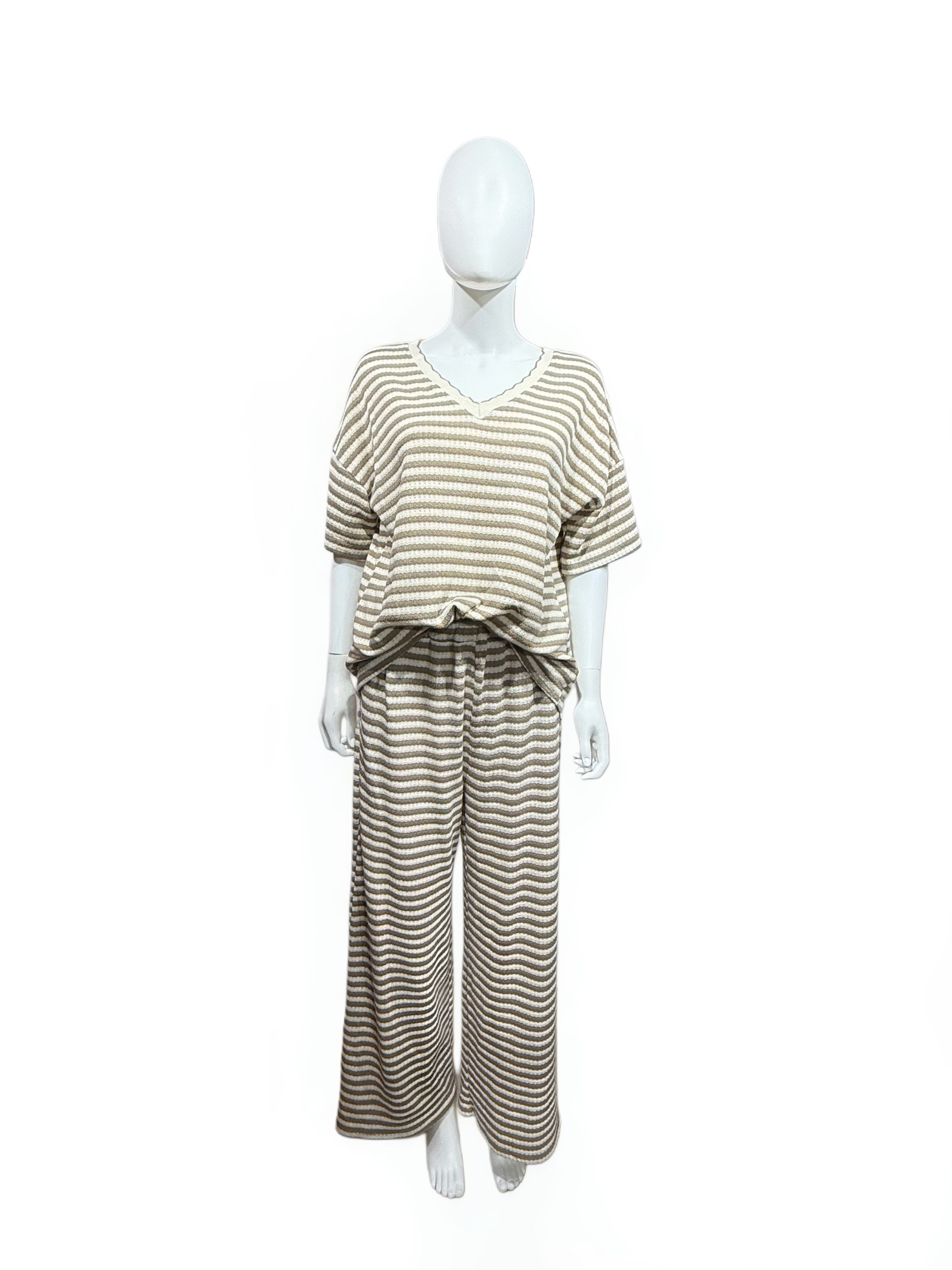 It-Pieces Leichte Hose taupe