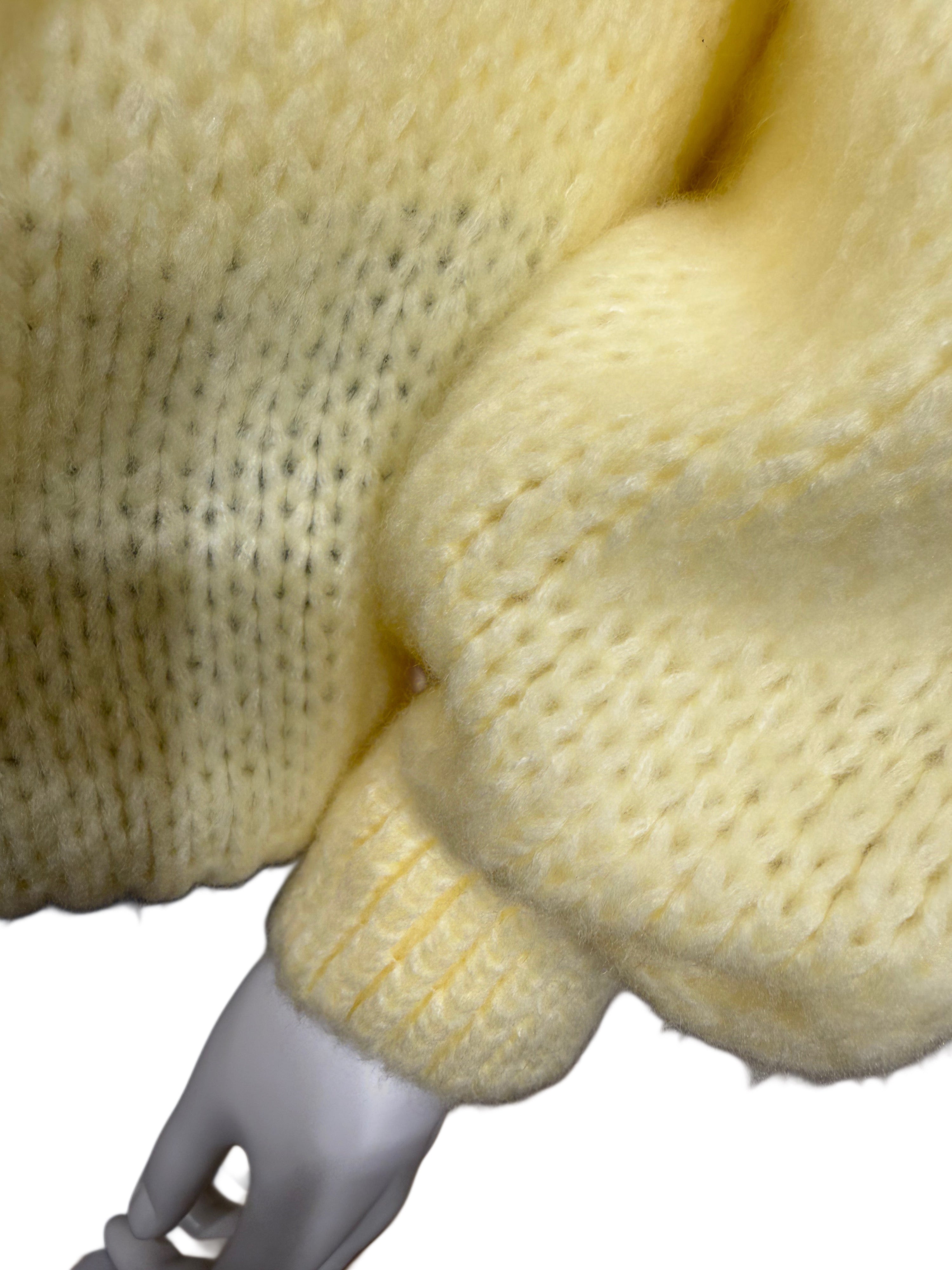 It-Pieces - Weiche Strickjacke in zartem Gelb