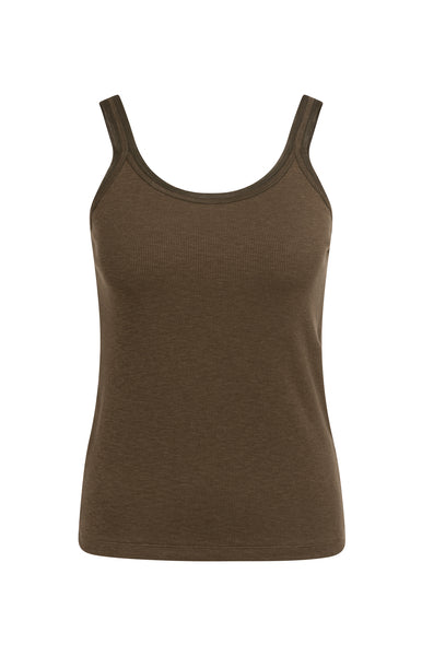 YAYA Top - braun/schwarz