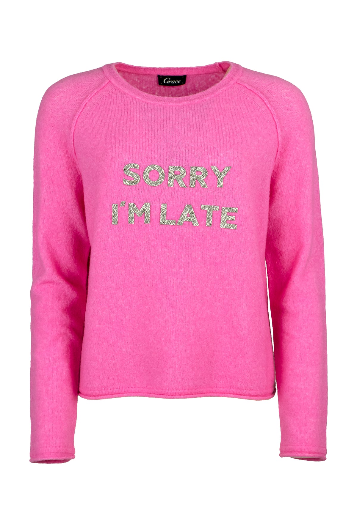 Grace Pulli SORRY I'AM Late - pink