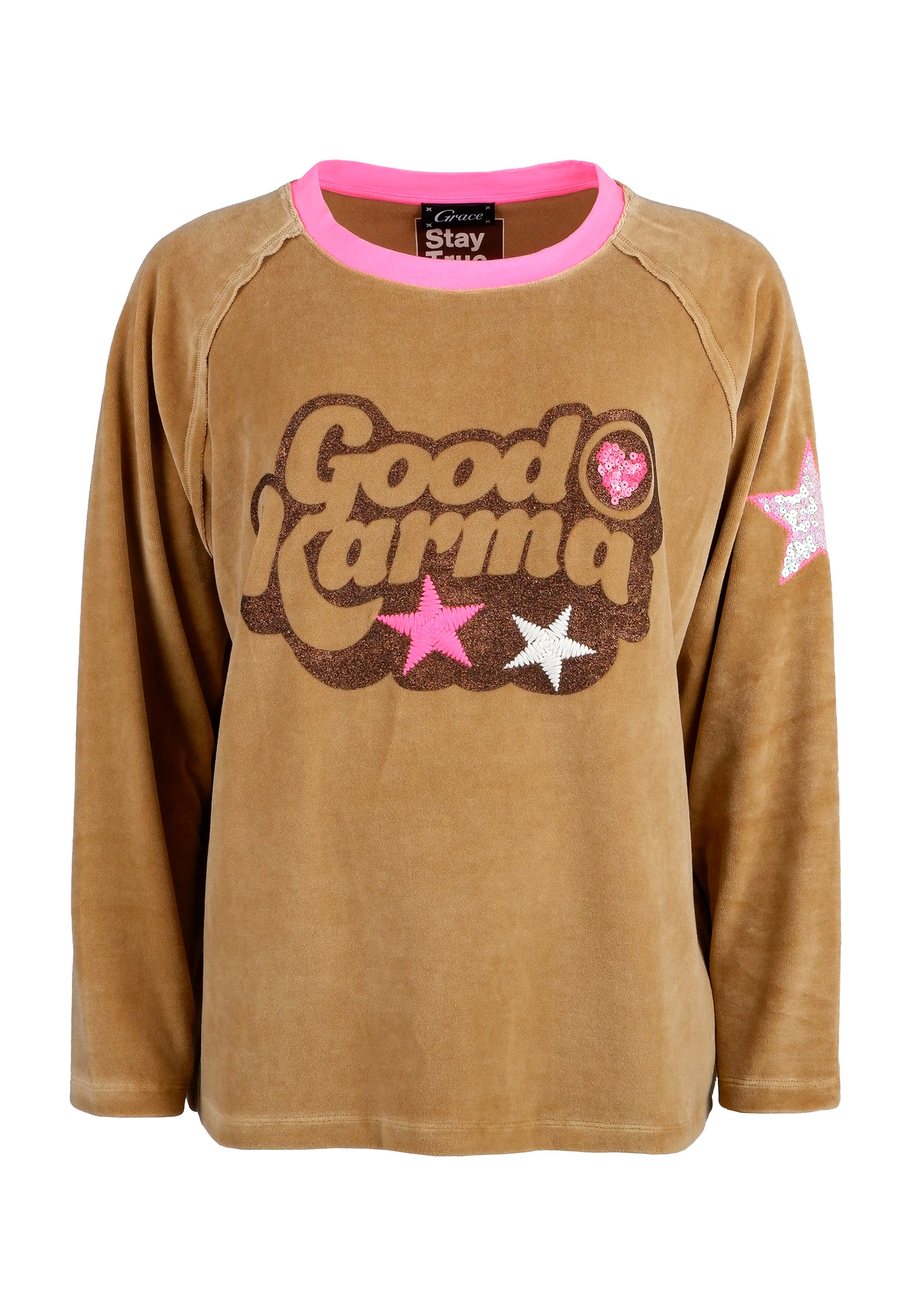 Grace Fashion Nickisweat GOOD KARMA