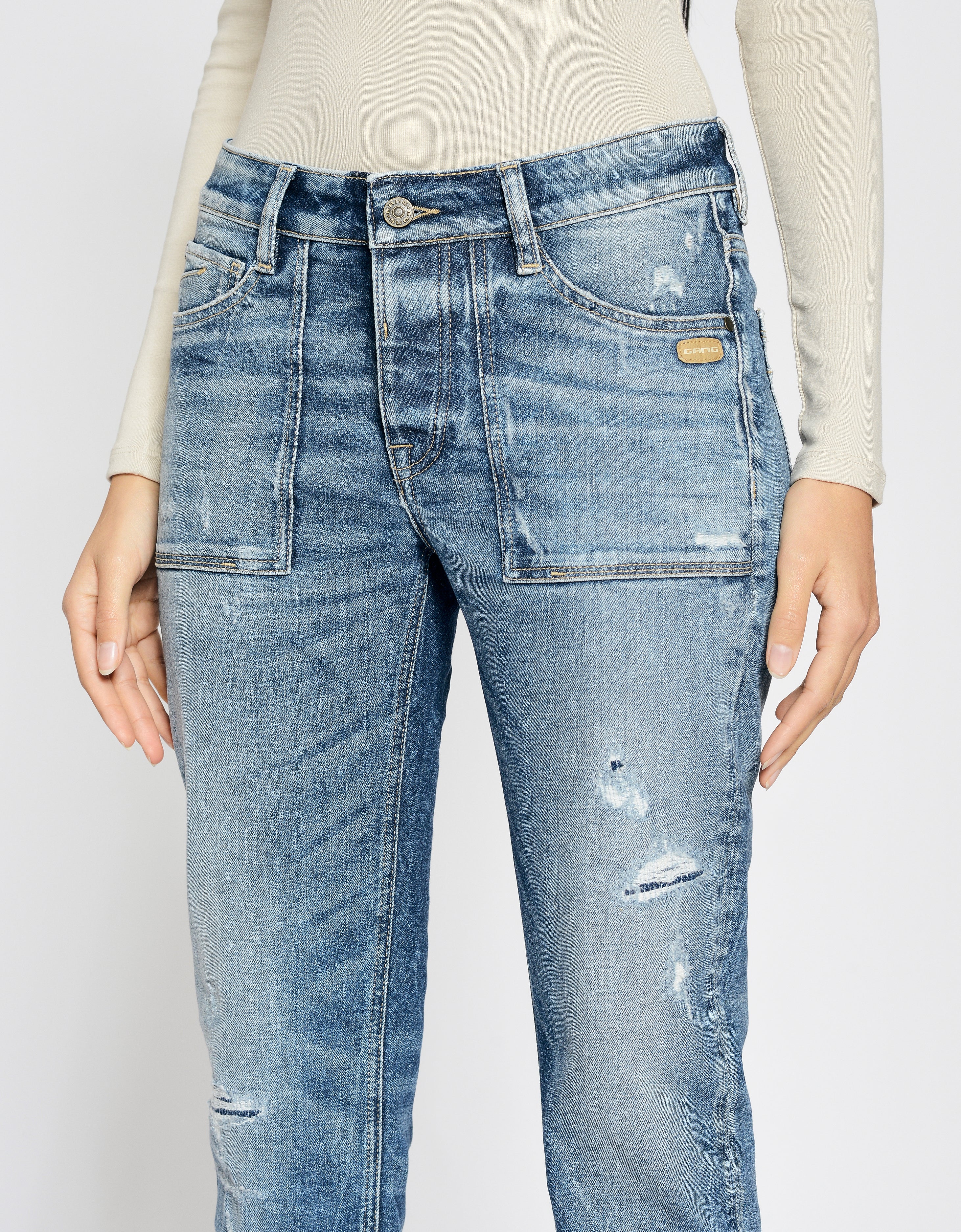 Gang Nica Worker destroy denim