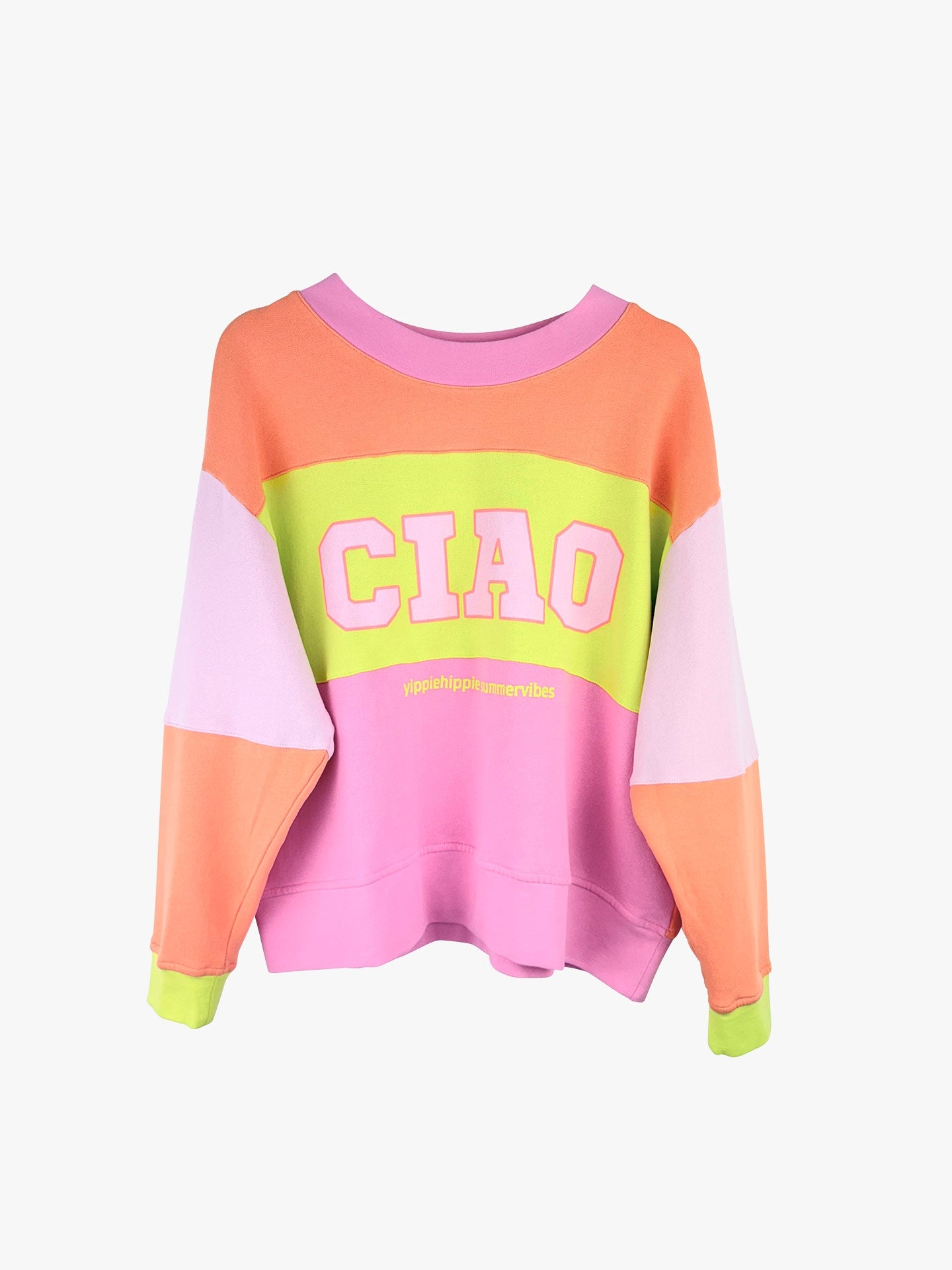 Yippie Hippie Sweatshirt pink