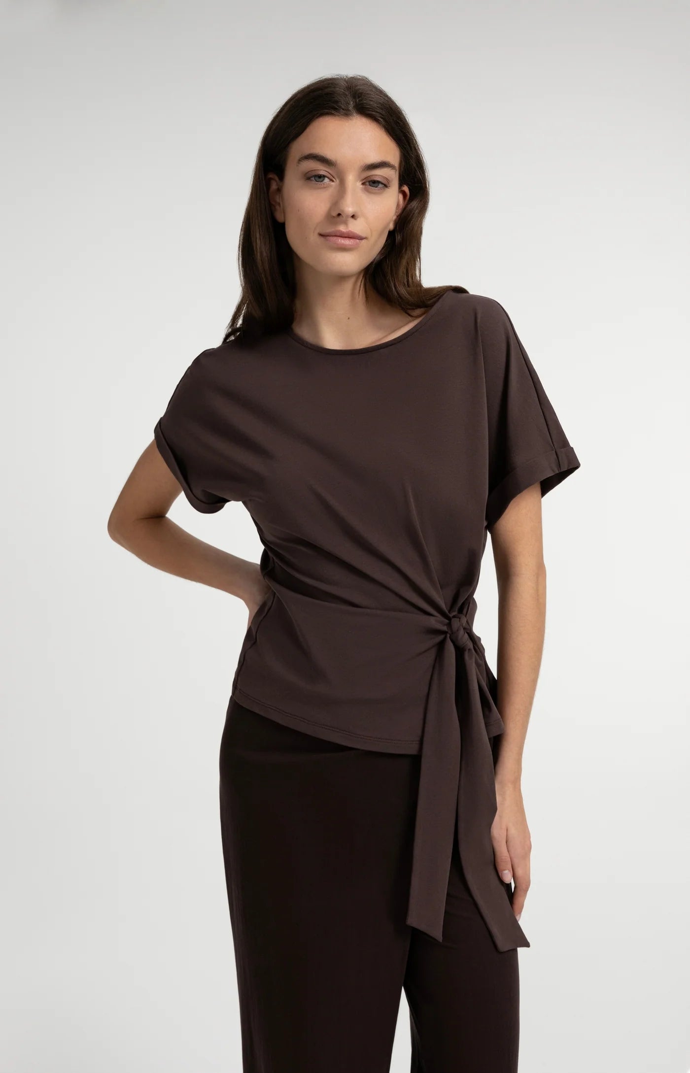 YAYA T-Shirt braun